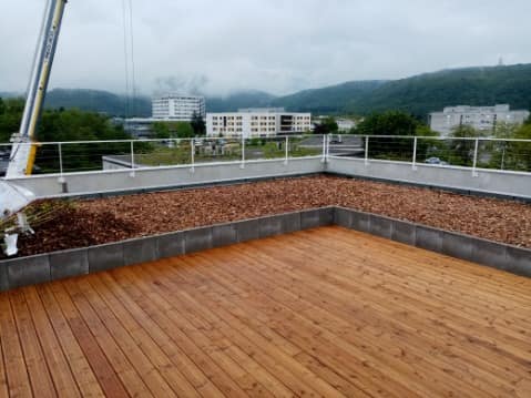 Photo de Plantation sur toiture terrasse à Echirolles - 5